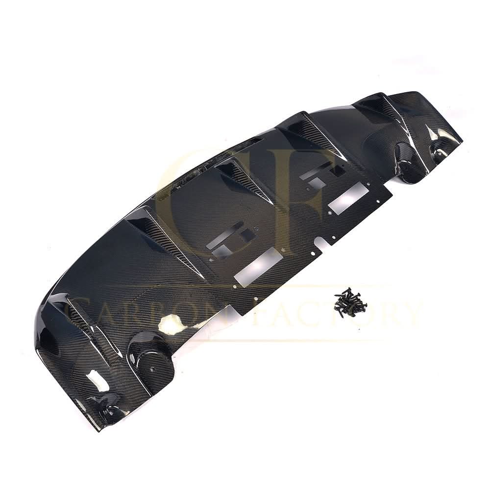 V Style Carbon Fibre Rear Diffuser for Audi R8 Gen 1 10-15