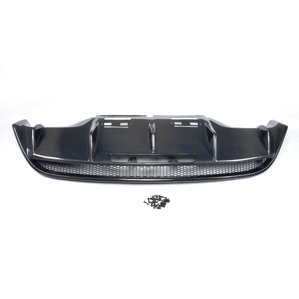 V Style Carbon Fibre Rear Diffuser for Audi R8 Gen 1 10-15