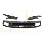 V Style Carbon Fibre Rear Diffuser for Audi S4 B9 A4 S Line 16-18