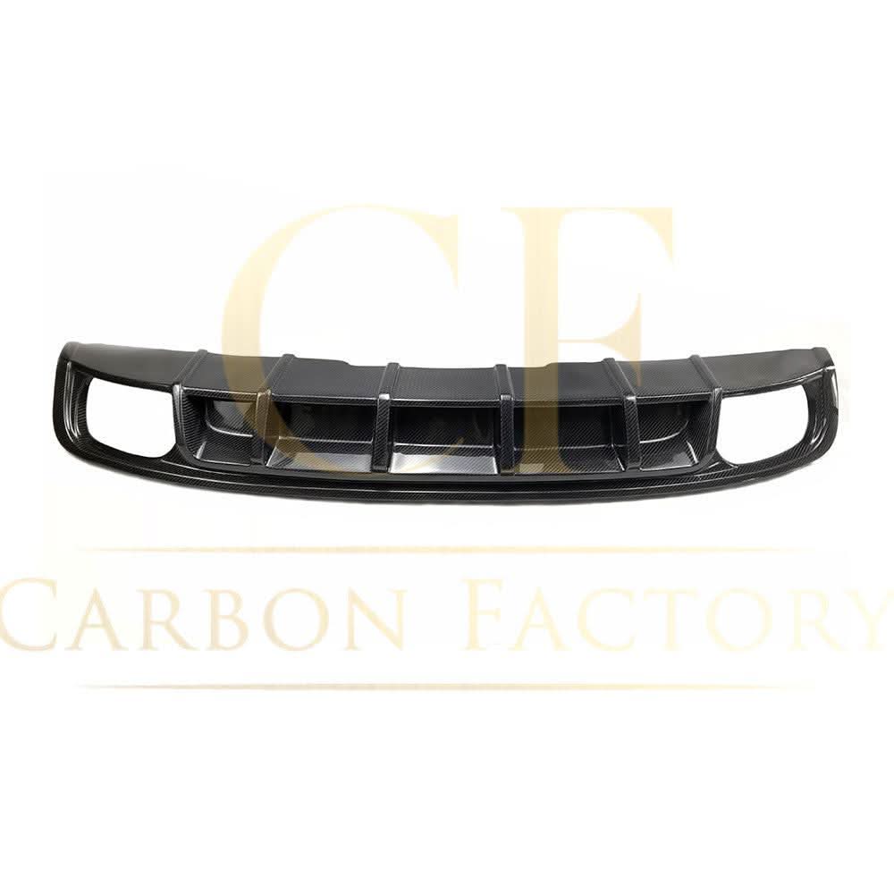 V Style Carbon Fibre Rear Diffuser for Audi S4 B9 A4 S Line 16-18
