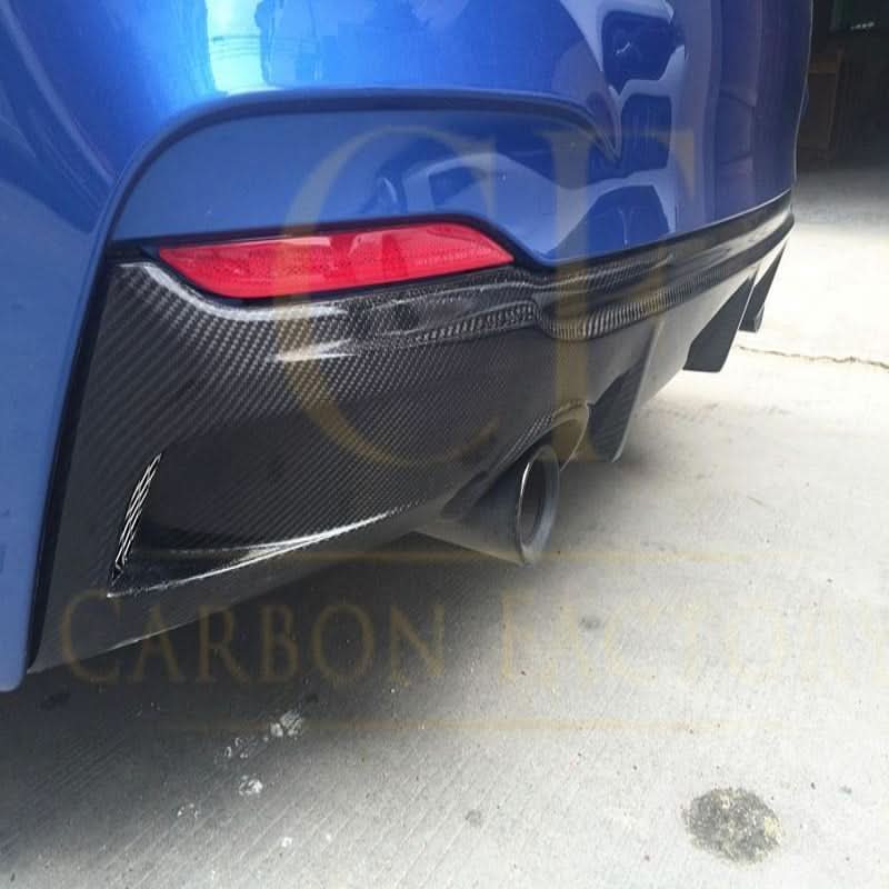 V Style Carbon Fibre Rear Diffuser for BMW F22 2 Series M Sport 14-21