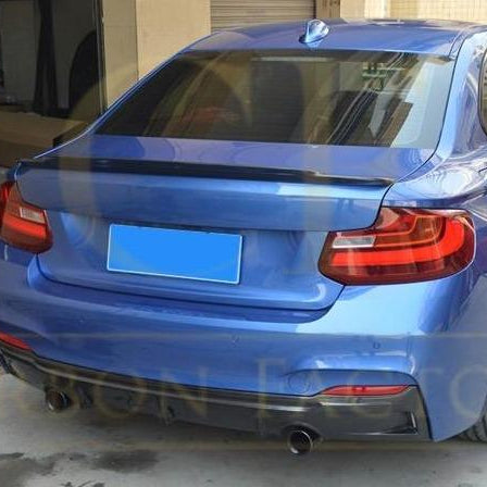 V Style Carbon Fibre Rear Diffuser for BMW F22 2 Series M Sport 14-21