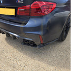 V Style Carbon Fibre Rear Diffuser for BMW G30 G31 5 Series M Sport F90 M5 17-23
