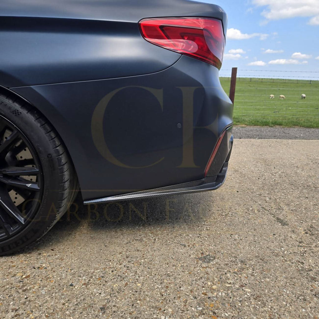 V Style Carbon Fibre Rear Diffuser for BMW G30 G31 5 Series M Sport F90 M5 17-23