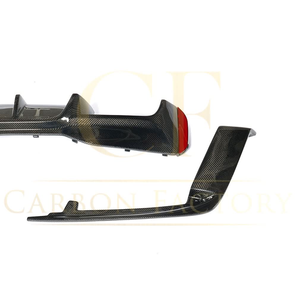 V Style Carbon Fibre Rear Diffuser for BMW G30 G31 5 Series M Sport F90 M5 17-23