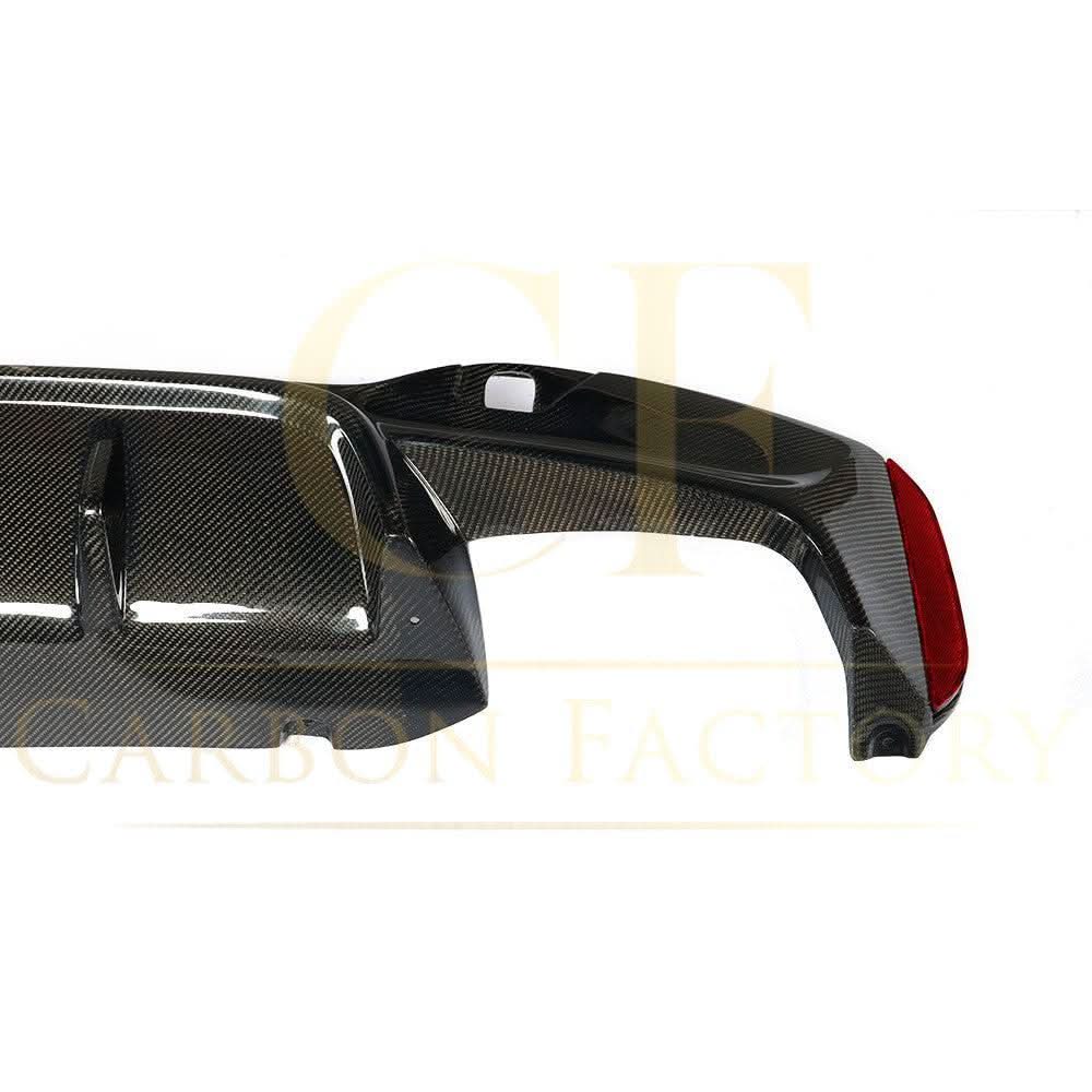 V Style Carbon Fibre Rear Diffuser for BMW G30 G31 5 Series M Sport F90 M5 17-23