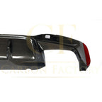 V Style Carbon Fibre Rear Diffuser for BMW G30 G31 5 Series M Sport F90 M5 17-23