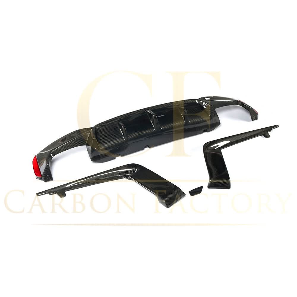 V Style Carbon Fibre Rear Diffuser for BMW G30 G31 5 Series M Sport F90 M5 17-23