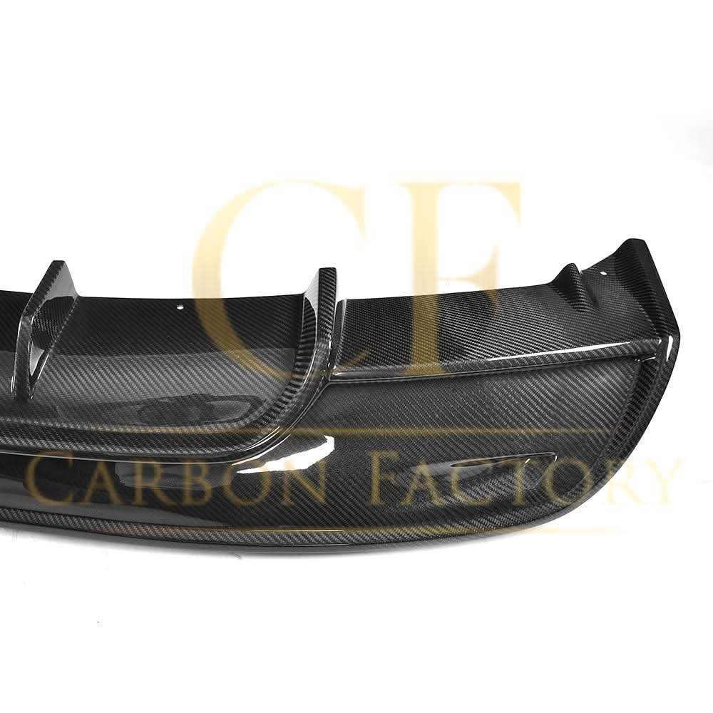 V Style Carbon Fibre Rear Diffuser for Tesla Model S 16-17