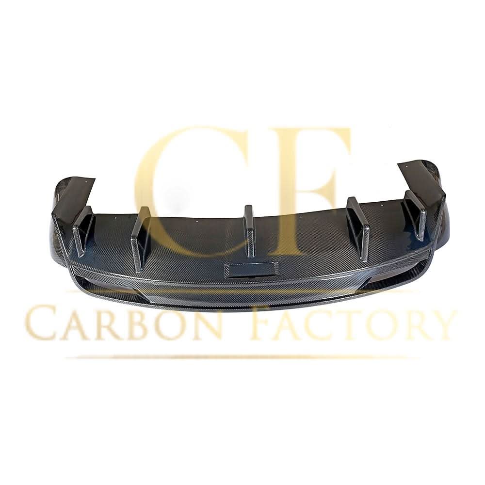 V Style Carbon Fibre Rear Diffuser for Tesla Model X 16-Present