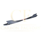 V Style Carbon Fibre Rear Side Skirts Extension for Audi R8 V10 Gen 2 15-19