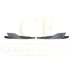 V Style Carbon Fibre Rear Side Skirts Extension for Audi R8 V10 Gen 2 15-19