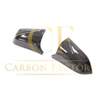 V Style Carbon Fibre Replacement Mirror Covers for Tesla Model 3 16-23