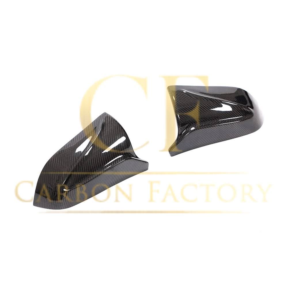 V Style Carbon Fibre Replacement Mirror Covers for Tesla Model 3 16-23