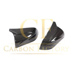 V Style Carbon Fibre Replacement Mirror Covers for Tesla Model 3 16-23