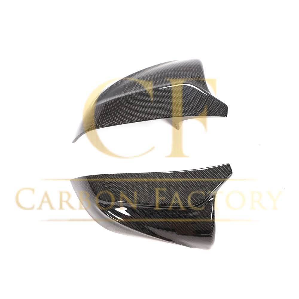 V Style Carbon Fibre Replacement Mirror Covers for Tesla Model 3 16-23