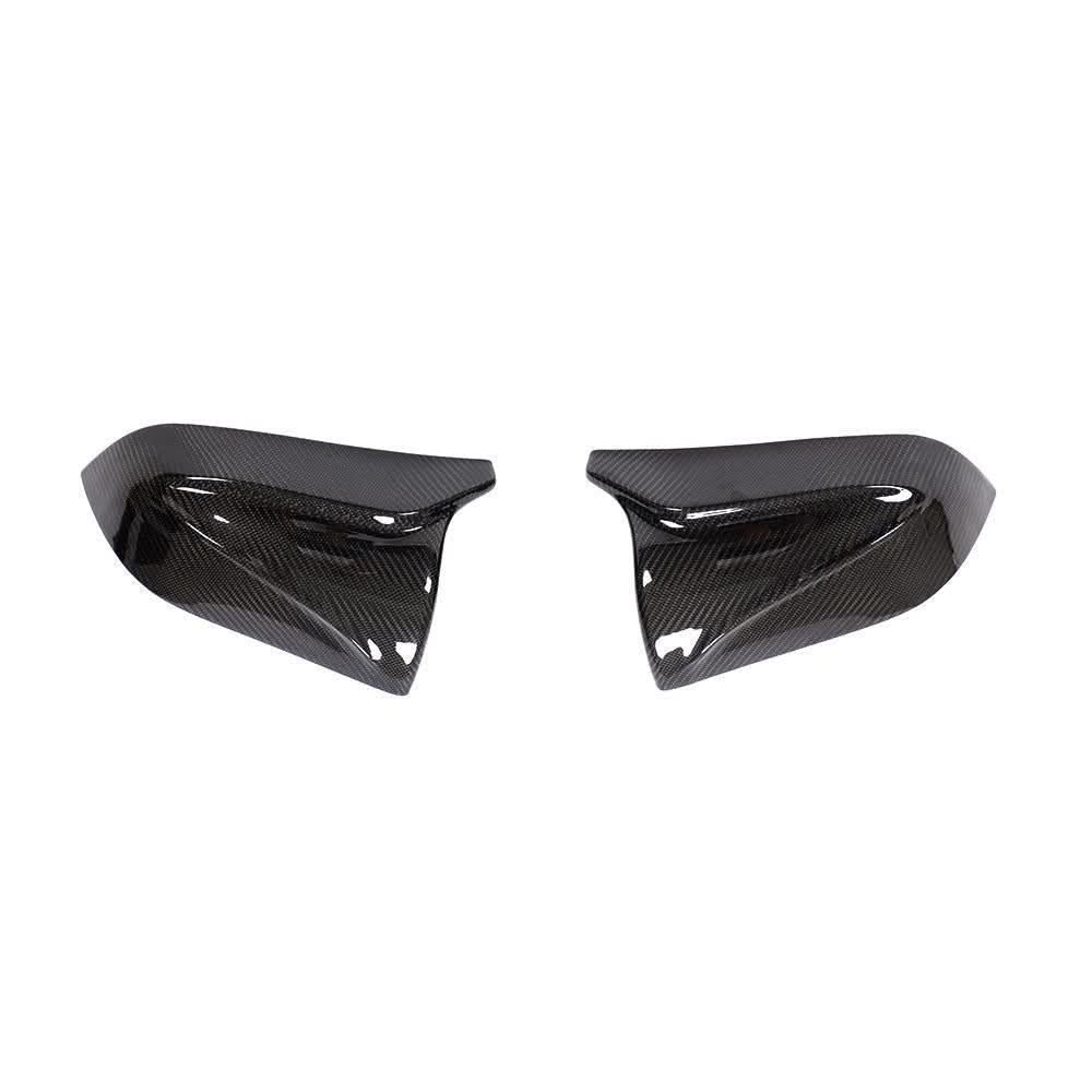 V Style Carbon Fibre Replacement Mirror Covers for Tesla Model 3 16-23
