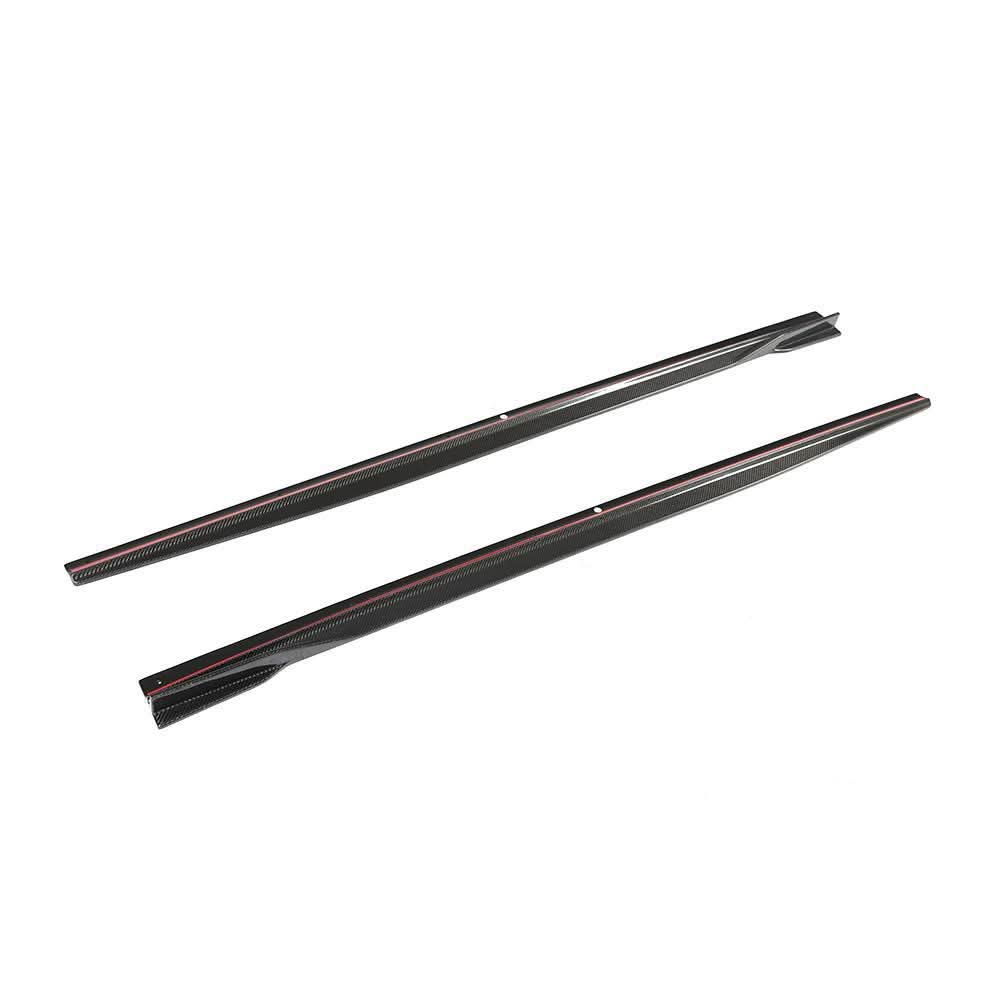 V Style Carbon Fibre Side Skirts for BMW 3 Series G20 G21 19-Present