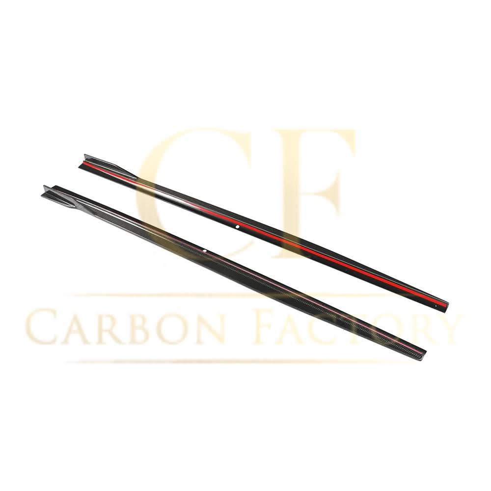 V Style Carbon Fibre Side Skirts for BMW 3 Series G20 G21 19-Present