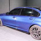 V Style Carbon Fibre Side Skirts for BMW 3 Series G20 G21 19-Present