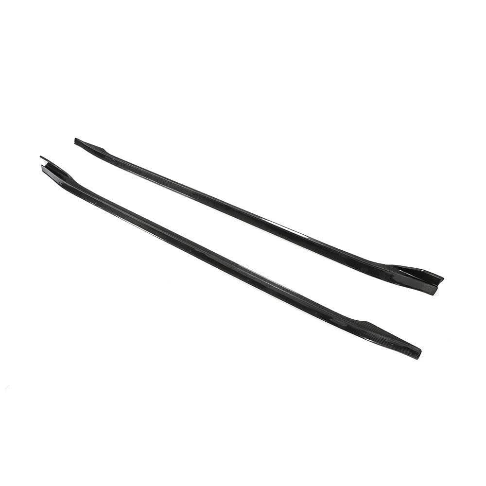 V Style Carbon Fibre Side Skirts for Tesla Model 3 16-23