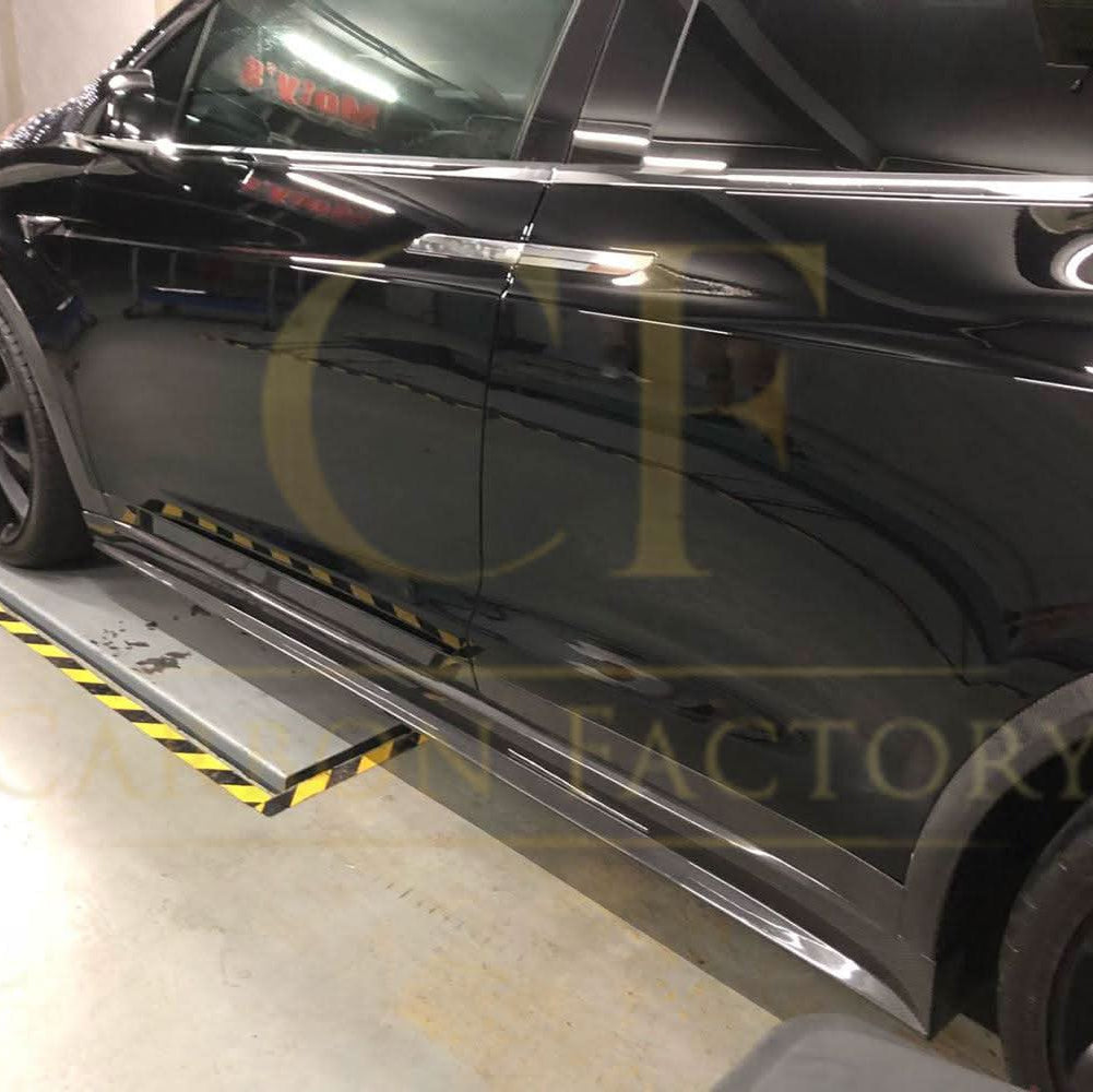 V Style Carbon Fibre Side Skirts for Tesla Model X 16-Present