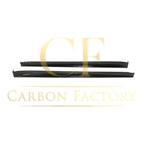 V Style Carbon Fibre Side Skirts for Tesla Model X 16-Present