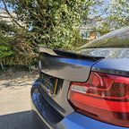 V Style Gloss Black Boot Spoiler for BMW F22 2 Series F87 M2 14-20