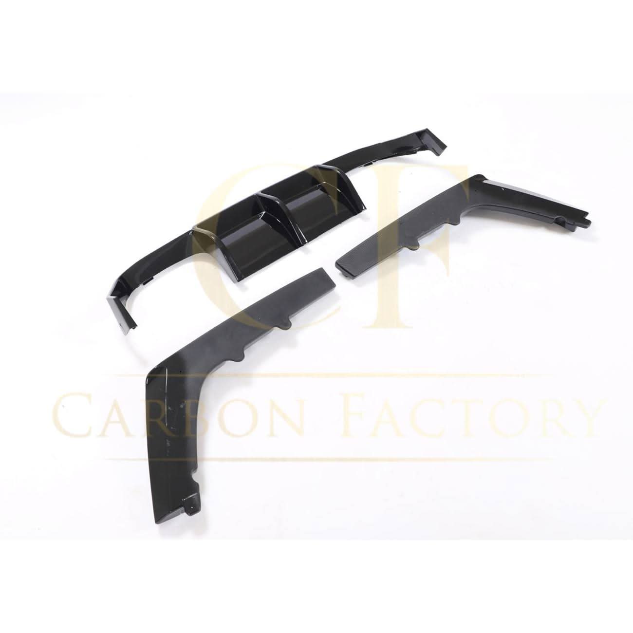 V Style Gloss Black Rear Diffuser for BMW F80 M3 F82 F83 M4 14-20