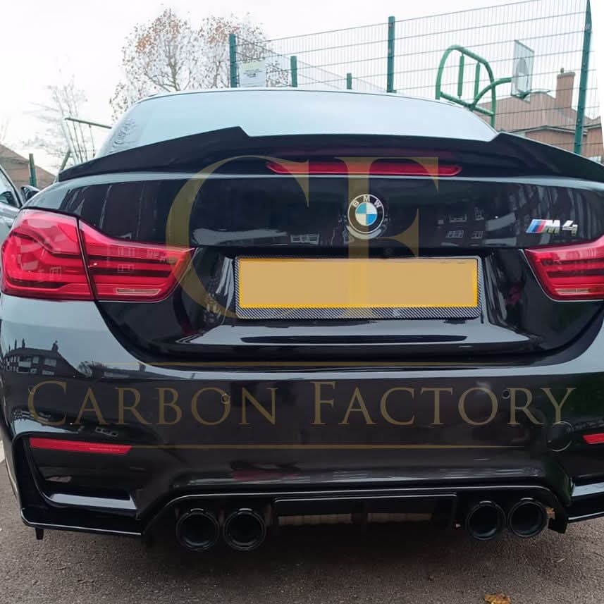V Style Gloss Black Rear Diffuser for BMW F80 M3 F82 F83 M4 14-20