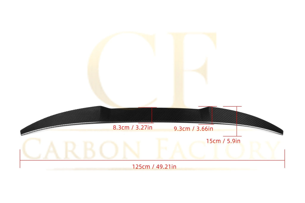 V Style Pre-Preg Carbon Fibre Boot Spoiler for BMW G02 X4 18-Present