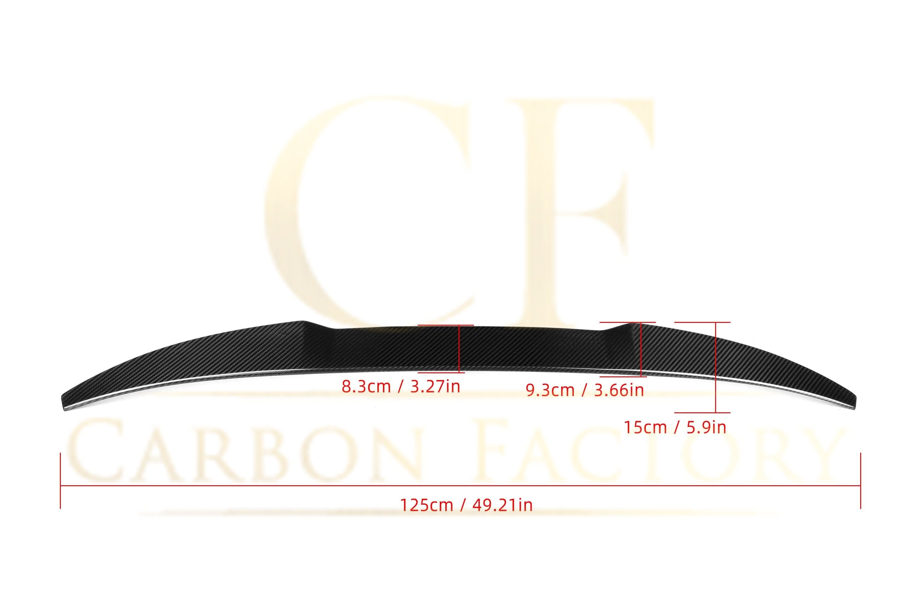 V Style Pre-Preg Carbon Fibre Boot Spoiler for BMW G02 X4 18-Present