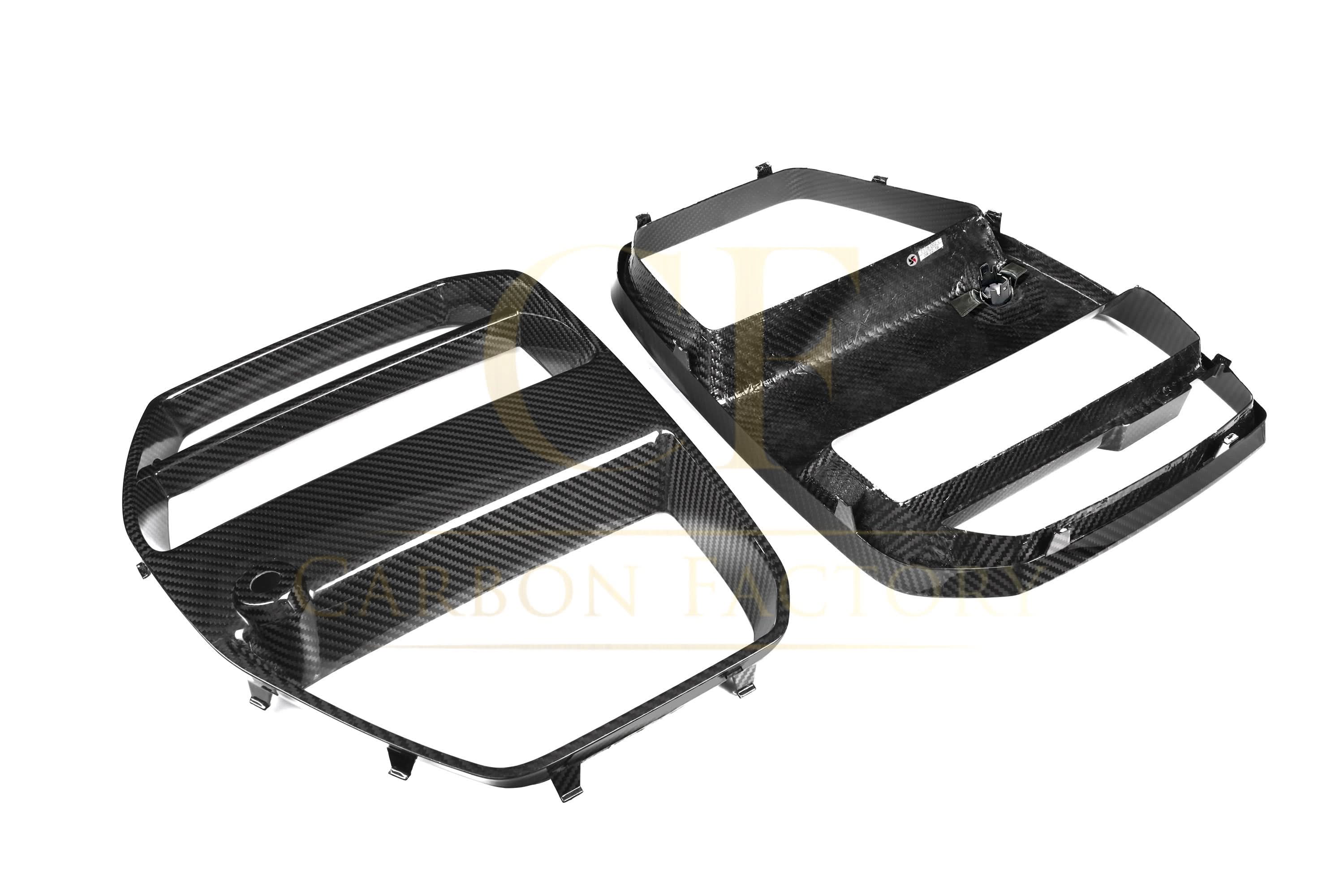 V Style Pre-Preg Carbon Fibre Front Grille for BMW G80 G81 M3 G82 G83 M4 21-25