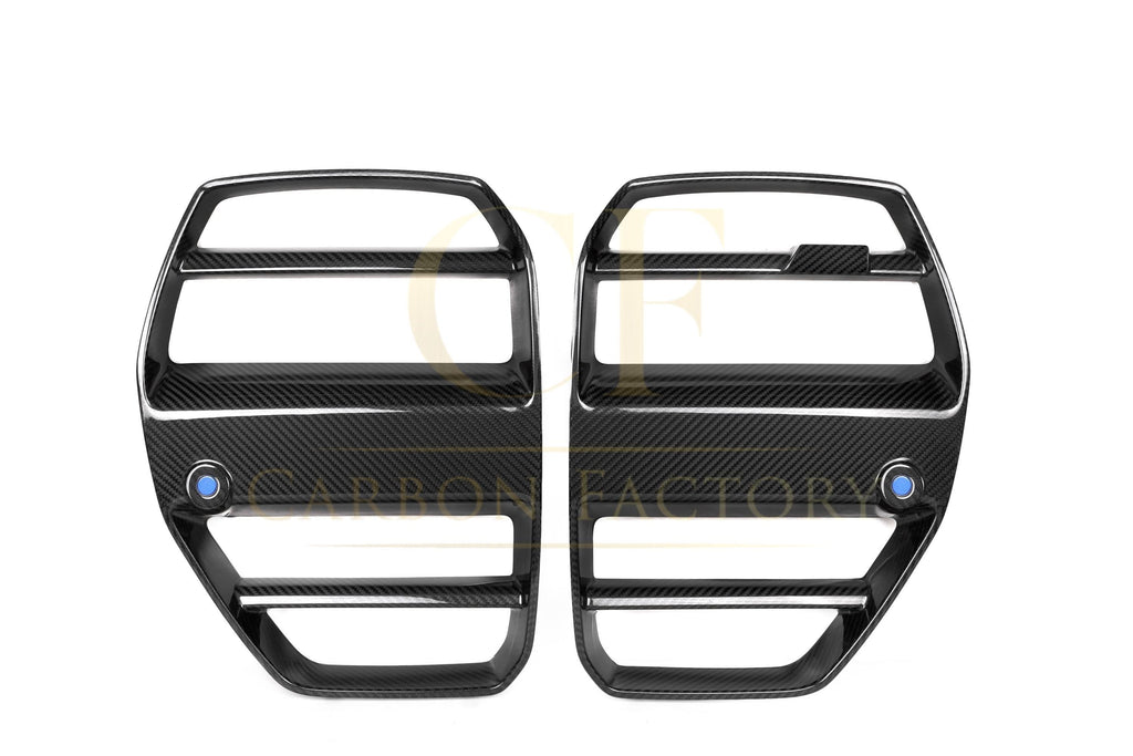 V Style Pre-Preg Carbon Fibre Front Grille for BMW G80 G81 M3 G82 G83 M4 21-25