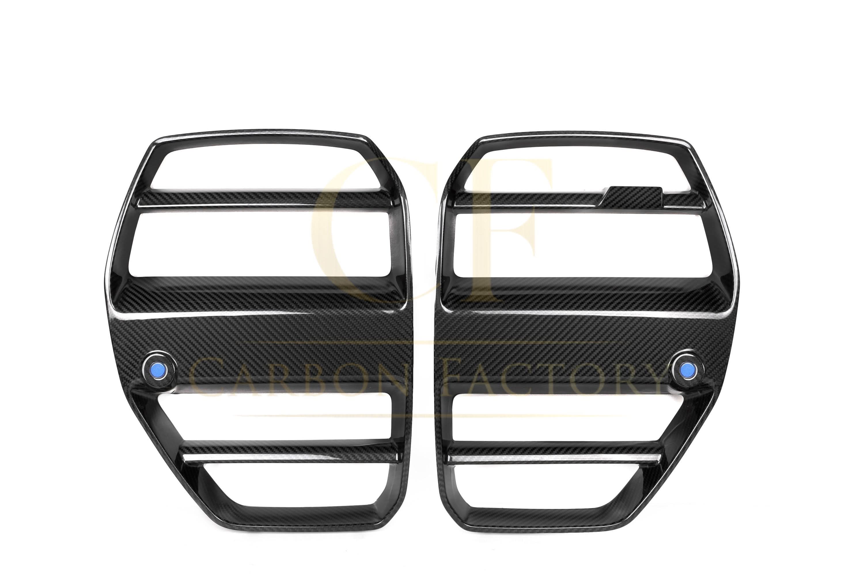 V Style Pre-Preg Carbon Fibre Front Grille for BMW G80 G81 M3 G82 G83 M4 21-25
