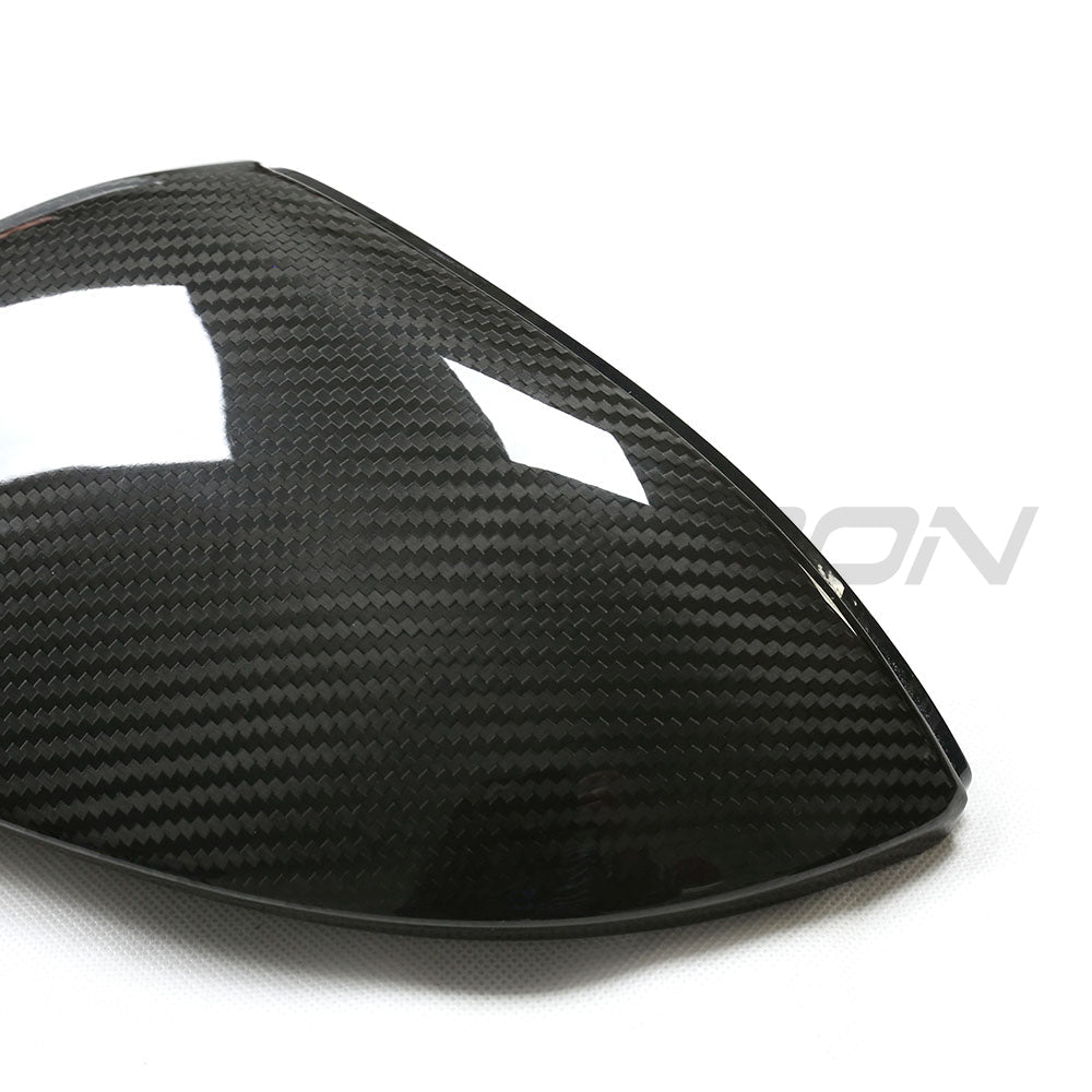 VOLKSWAGEN GOLF MK8 CARBON FIBRE MIRRORS - WITH LANE ASSIST