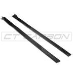 VOLKSWAGEN GOLF R/GTD/GTI MK7/7.5 2014-2020 GLOSS BLACK SIDE SKIRTS