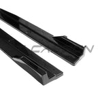 VOLKSWAGEN GOLF R/GTD/GTI MK7/7.5 2014-2020 GLOSS BLACK SIDE SKIRTS