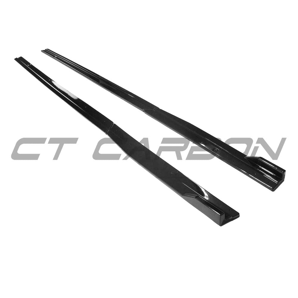 VOLKSWAGEN GOLF R/GTD/GTI MK7/7.5 2014-2020 GLOSS BLACK SIDE SKIRTS
