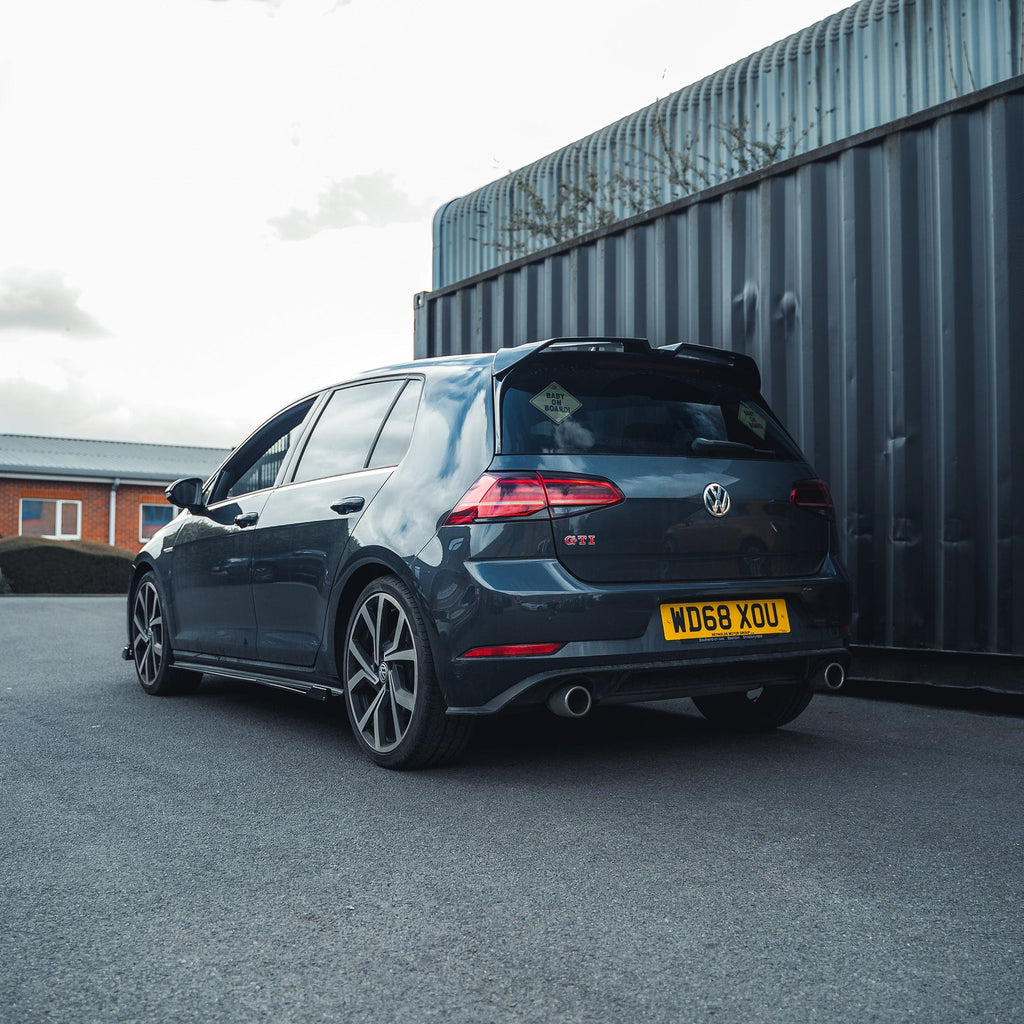 VOLKSWAGEN GOLF R/GTD/GTI MK7/7.5 2014-2020 GLOSS BLACK SPOILER