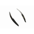 VOLKSWAGEN POLO MK5 GLOSS BLACK HEADLIGHT EYEBROWS