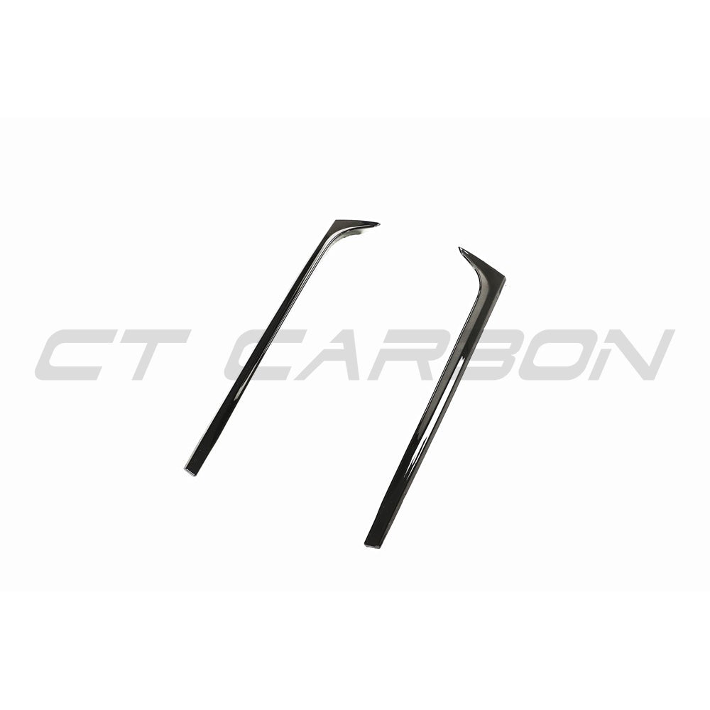 VOLKSWAGEN POLO MK5 GLOSS BLACK REAR WINDOW TRIM