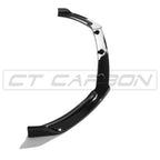 VOLKSWAGEN POLO MK6 2017-2020 GLOSS BLACK SPLITTER