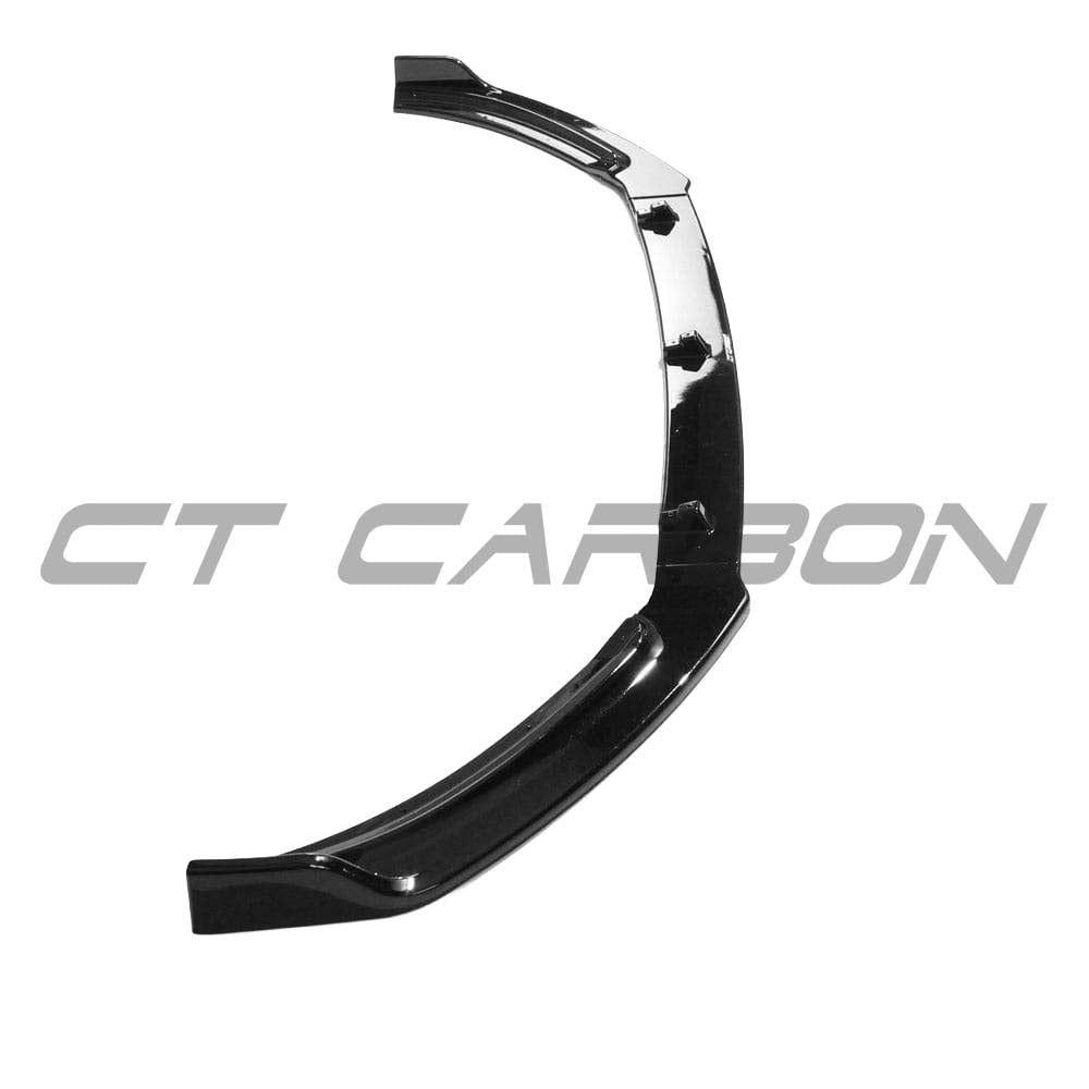 VOLKSWAGEN POLO MK6 2017-2020 GLOSS BLACK SPLITTER