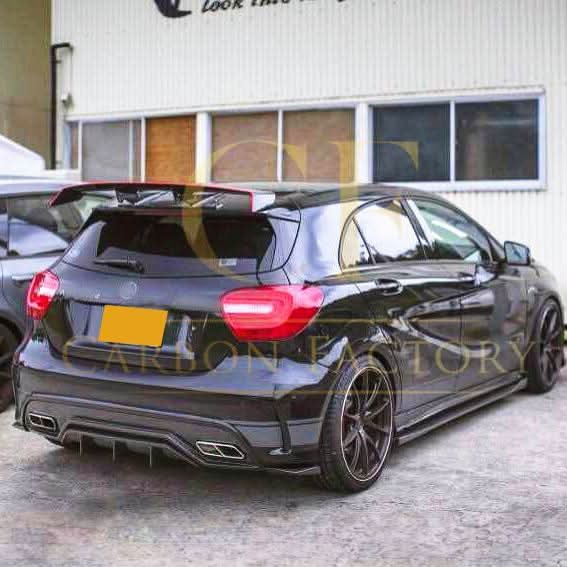 VRS Style Carbon Fibre Side Skirts for Mercedes Benz W176 A Class C117 Coupe 13-18