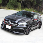 VRS Style Carbon Fibre Side Skirts for Mercedes Benz W176 A Class C117 Coupe 13-18