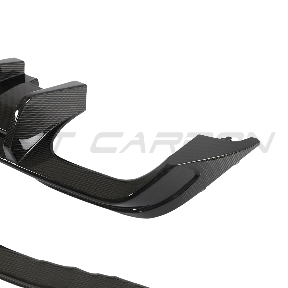VW GOLF MK8/MK8.5 R 2020+ CARBON FIBRE DIFFUSER - CT DESIGN