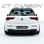 VW GOLF MK8/MK8.5 R 2020+ CARBON FIBRE DIFFUSER - CT DESIGN