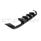 VW GOLF MK8/MK8.5 R 2020+ CARBON FIBRE DIFFUSER - CT DESIGN