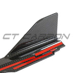 VW GOLF MK8/MK8.5 R/CS CARBON FIBRE SIDE SKIRTS - CT DESIGN